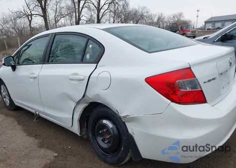 2012 Honda Civic Lx z USA, uszkodzony, nr VIN 19XFB2F57CE086258